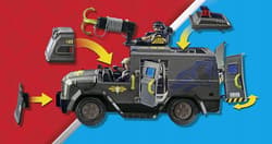 Galeria - zdjęcie nr. 2 - Playmobil Pojazd terenowy jednostki specjalnej 71144