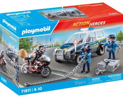Playmobil Policja w poszukiwaniu przestępcy 71811