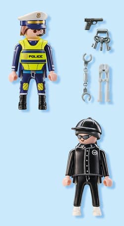 Galeria - zdjęcie nr. 3 - Playmobil Policjant i złodziej 71804