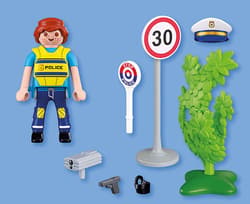 Galeria - zdjęcie nr. 3 - Playmobil Policjant z radarem do pomiaru prędkości 72029