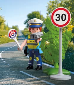 Galeria - zdjęcie nr. 4 - Playmobil Policjant z radarem do pomiaru prędkości 72029