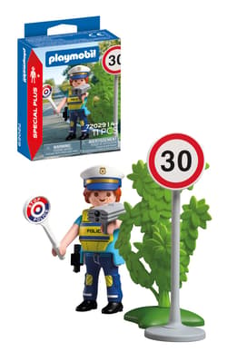 Galeria - zdjęcie nr. 5 - Playmobil Policjant z radarem do pomiaru prędkości 72029