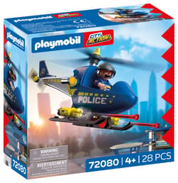 Playmobil Policyjny helikopter z radarem 72080