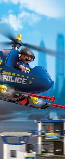 Galeria - zdjęcie nr. 5 - Playmobil Policyjny helikopter z radarem 72080