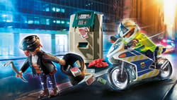 Galeria - zdjęcie nr. 3 - Playmobil Policyjny motor Pościg za przestępcą 70572