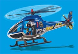 Galeria - zdjęcie nr. 2 - Playmobil Policyjny śmigłowiec: Ucieczka ze spadochronem 70569