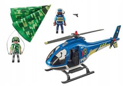 Galeria - zdjęcie nr. 3 - Playmobil Policyjny śmigłowiec: Ucieczka ze spadochronem 70569