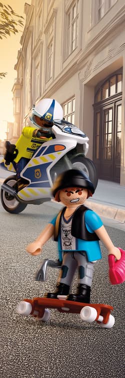Galeria - zdjęcie nr. 5 - Playmobil Pościg motocyklowy 72079