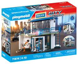 Playmobil Posterunek policji z miejscem przesłuchań 71874