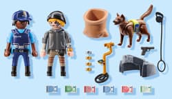 Galeria - zdjęcie nr. 3 - Playmobil Poszukiwania śladów z psem tropiącym 71731