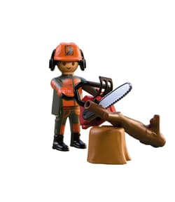 Galeria - zdjęcie nr. 2 - Playmobil Pracownik leśny z piłą łańcuchową 72150