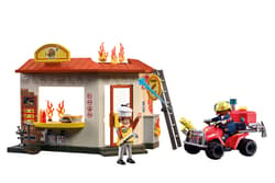 Galeria - zdjęcie nr. 4 - Playmobil Quad straży pożarnej oraz stoisko z burg 72195