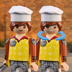 Galeria - zdjęcie nr. 3 - Playmobil Quad straży pożarnej oraz stoisko z burg 72195
