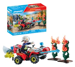 Galeria - zdjęcie nr. 3 - Playmobil Quad straży pożarnej w akcji 71825
