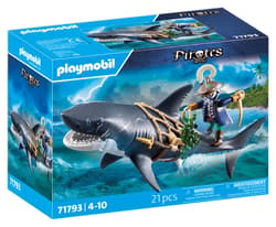 Playmobil Rekin olbrzym z piratem 71793