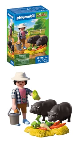 Galeria - zdjęcie nr. 4 - Playmobil Rolnik z brzuchatą świnką 72171