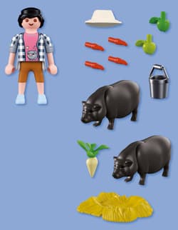 Galeria - zdjęcie nr. 3 - Playmobil Rolnik z brzuchatą świnką 72171