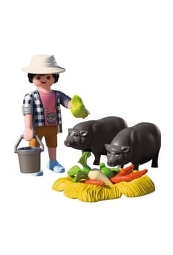Galeria - zdjęcie nr. 2 - Playmobil Rolnik z brzuchatą świnką 72171