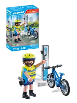 Galeria - zdjęcie nr. 3 - Playmobil Rowerowy patrol policji 71732