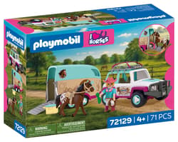 Playmobil Samochód terenowy z przyczepą do przewoz 72129