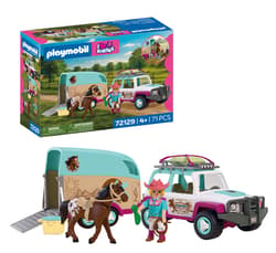Galeria - zdjęcie nr. 4 - Playmobil Samochód terenowy z przyczepą do przewoz 72129