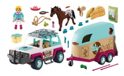 Galeria - zdjęcie nr. 2 - Playmobil Samochód terenowy z przyczepą do przewoz 72129