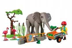 Galeria - zdjęcie nr. 4 - Playmobil Słoń z opiekunem 72068
