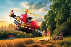 Galeria - zdjęcie nr. 5 - Playmobil Śmigłowiec straży pożarnej 72196
