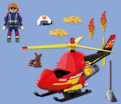 Galeria - zdjęcie nr. 4 - Playmobil Śmigłowiec straży pożarnej 72196