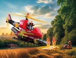 Galeria - zdjęcie nr. 2 - Playmobil Śmigłowiec straży pożarnej 72196