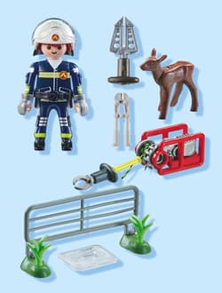 Galeria - zdjęcie nr. 2 - Playmobil Straż pożarna Ratowanie zwierząt 71467