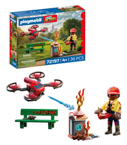 Galeria - zdjęcie nr. 4 - Playmobil Strażacki dron gaśniczy 72197