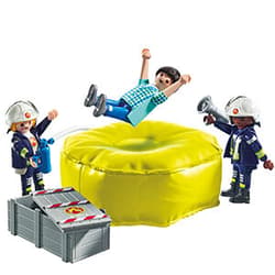Galeria - zdjęcie nr. 3 - Playmobil Strażacy z poduszką powietrzną 71465