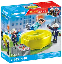 Galeria - zdjęcie nr. 4 - Playmobil Strażacy z poduszką powietrzną 71465