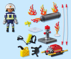 Galeria - zdjęcie nr. 2 - Playmobil Strażak z pompą wodną 71826