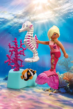 Galeria - zdjęcie nr. 2 - Playmobil Syrenka z konikiem morskim 72109