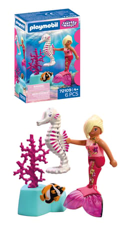 Galeria - zdjęcie nr. 3 - Playmobil Syrenka z konikiem morskim 72109