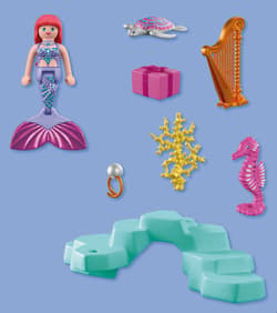 Galeria - zdjęcie nr. 4 - Playmobil Syrenka z prezentem 72107