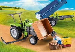 Galeria - zdjęcie nr. 2 - Playmobil Traktor z przyczepą 71249