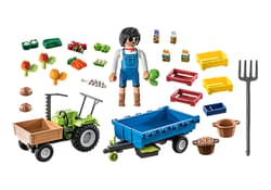 Galeria - zdjęcie nr. 4 - Playmobil Traktor z przyczepą 71249