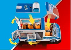 Galeria - zdjęcie nr. 4 - Playmobil Transporter policyjny ze światłem i dźwiękiem 70899