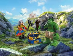 Galeria - zdjęcie nr. 2 - Playmobil Troll ze skarbem rycerzy herbu Lew 72116
