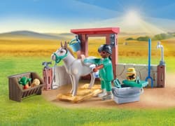 Galeria - zdjęcie nr. 3 - Playmobil Weterynarz z osiołkami 71471
