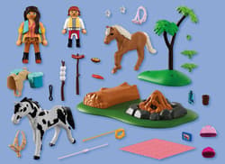 Galeria - zdjęcie nr. 3 - Playmobil Wycieczka konna z ogniskiem 72132