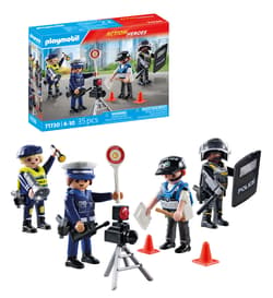 Galeria - zdjęcie nr. 3 - Playmobil Zestaw figurek policjantów 71730