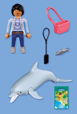 Galeria - zdjęcie nr. 3 - Playmobil Zoo: Delfin i odwiedzający 72091