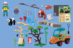 Galeria - zdjęcie nr. 2 - Playmobil Zoo Opiekun zwierząt z pojazdem 72072