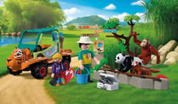 Galeria - zdjęcie nr. 5 - Playmobil Zoo Opiekun zwierząt z pojazdem 72072