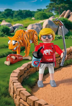 Galeria - zdjęcie nr. 2 - Playmobil Zoo Tygrys i odwiedzający 72089