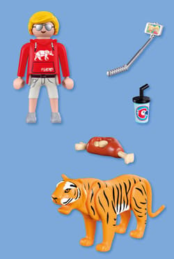 Galeria - zdjęcie nr. 3 - Playmobil Zoo Tygrys i odwiedzający 72089